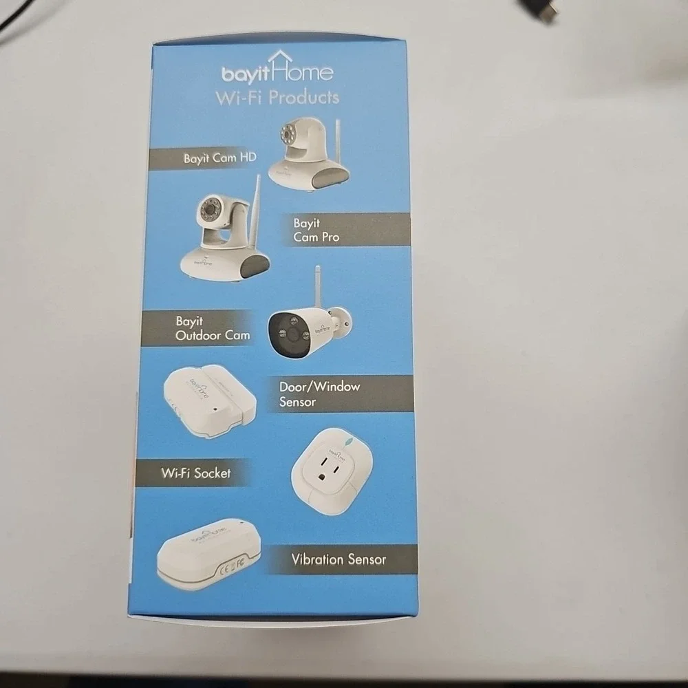 New Sealed Bayit Home CamFlip Foldable HD 720P WiFi Camera